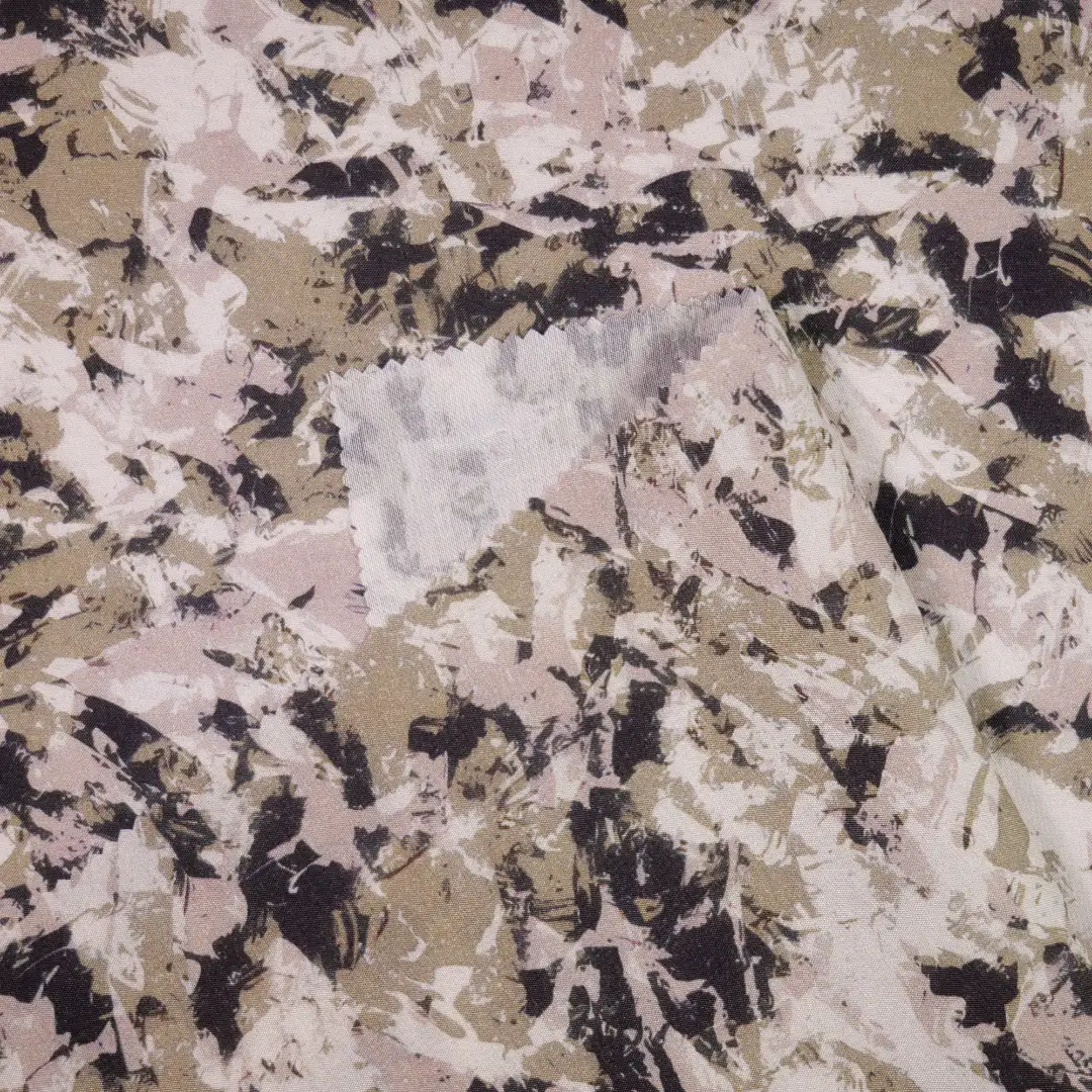 China Fabric for Shirt,Skirt Rayon Plain Natural Woven Fabric Nylon Rayon Brown color buy from China wholesaler bulk order at wholesale price free worldwide shipping Alibaba