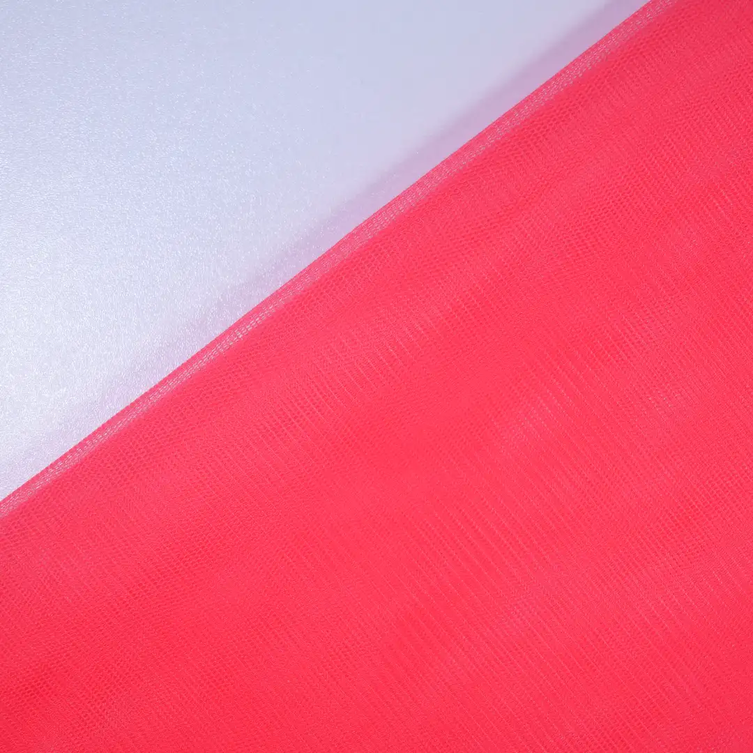 China Fabric for Skirt,Interlining Mesh Knit Fabric Polyester Red color buy from China wholesaler bulk order at wholesale price free worldwide shipping Alibaba