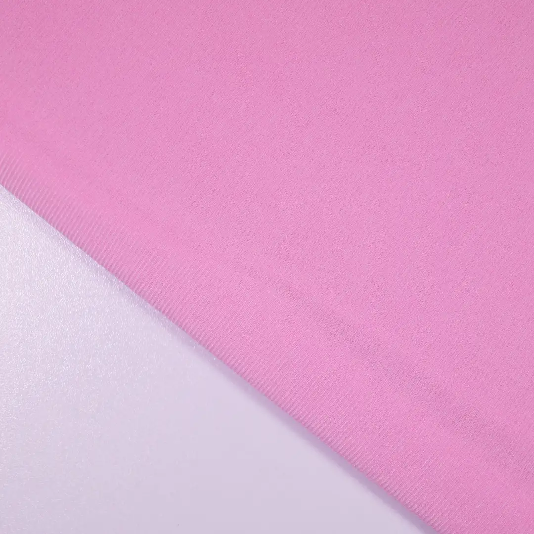 China Fabric for Round Neck Pullover ,Crop Top Pullover  Super Stretch Knit Fabric Polyester Pink color buy from China wholesaler bulk order at wholesale price free worldwide shipping Alibaba