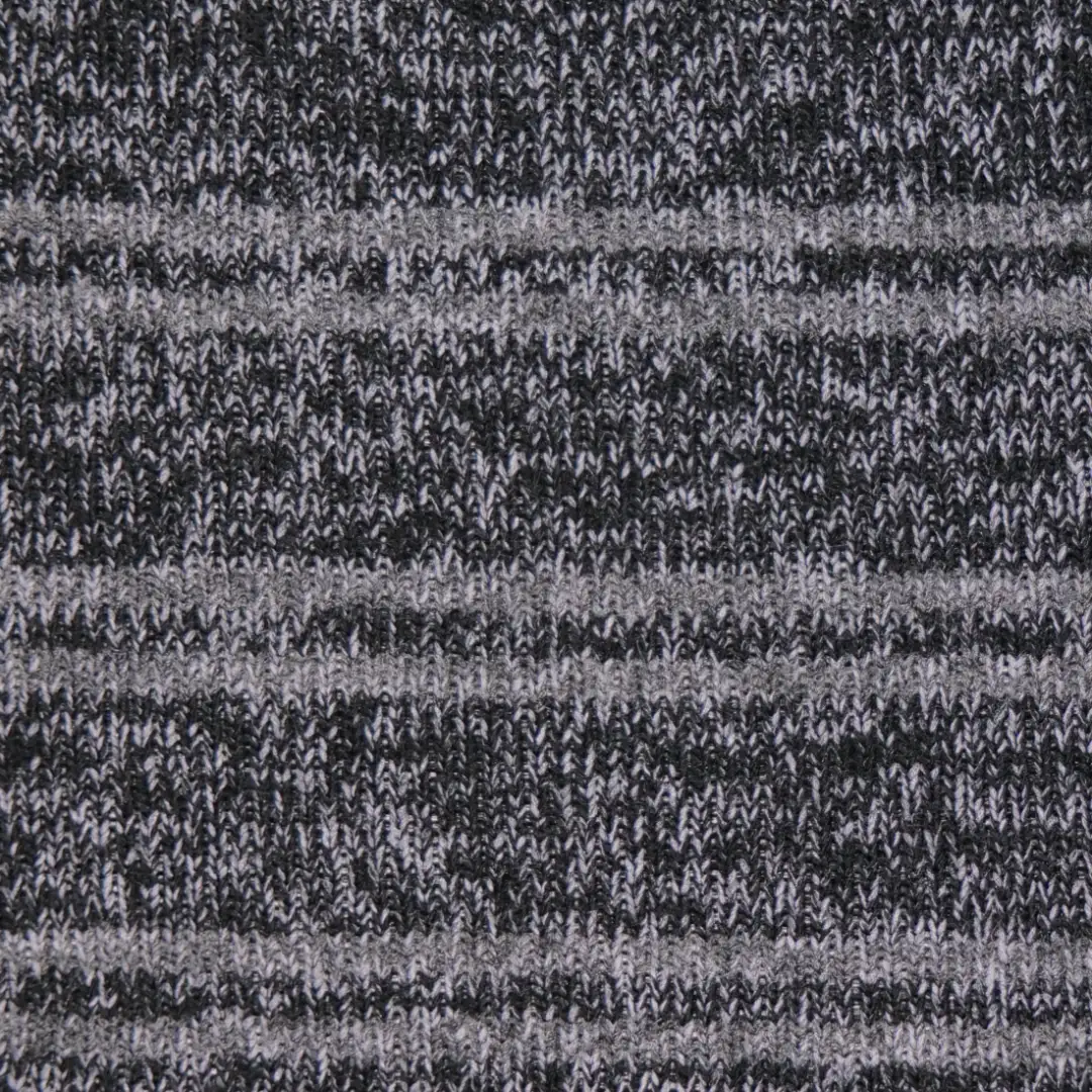 China Fabric for Knitted Jacket ,Round Neck Pullover ,Crop Top Pullover ,Knitted Trousers  Rib Knit Fabric Polyester Rayon Spandex Gray color buy from China wholesaler bulk order at wholesale price free worldwide shipping Alibaba