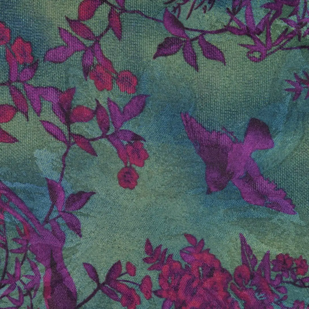 China Fabric for Shirt,Blouse,Crop Top,Asymmetrical Strap Top ,Sleeveless Sundress,Ruffle Shirt Dress,Strap Midi Dress Chiffon Synthetic Woven Fabric Polyester Purple color buy from China wholesaler bulk order at wholesale price free worldwide shipping Alibaba