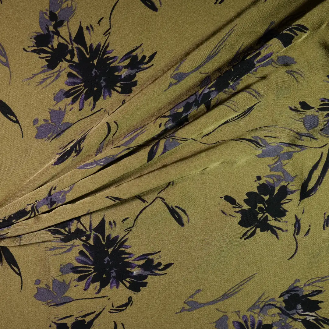 China Fabric for Pleated Midi Skirt,Drawstring Wide Leg Trousers,Ruffle Shirt Dress,Strap Midi Dress Bengaline Synthetic Woven Fabric Polyester olive color buy from China wholesaler bulk order at wholesale price free worldwide shipping Alibaba