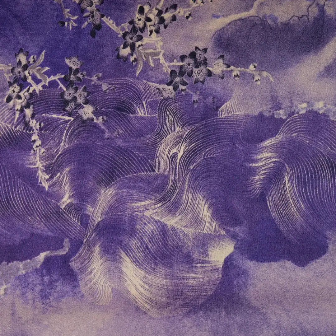 China Fabric for Strap Midi Dress,Puffy Cami Top,Ruched Cuffs Big Collar Top,Wide Leg Capri Pants,Button Half-Placket Long Sleeve Shirt,Tie-Front Vest  Poplin Woven Blended Fabric Polyester Spandex purple color buy from China wholesaler bulk order at wholesale price free worldwide shipping Alibaba