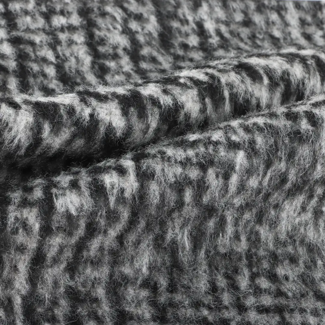 China Fabric for Overcoat,Skirt ,Waist coat Woolen Overcoat Woolen Other black-white color buy from China wholesaler bulk order at wholesale price free worldwide shipping Alibaba