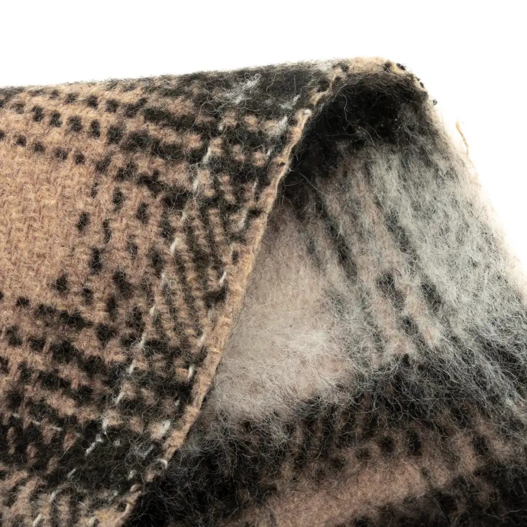 China Fabric for Jackets,Overcoat,Skirt  Woolen Overcoat Woolen Other check color buy from China wholesaler bulk order at wholesale price free worldwide shipping Alibaba