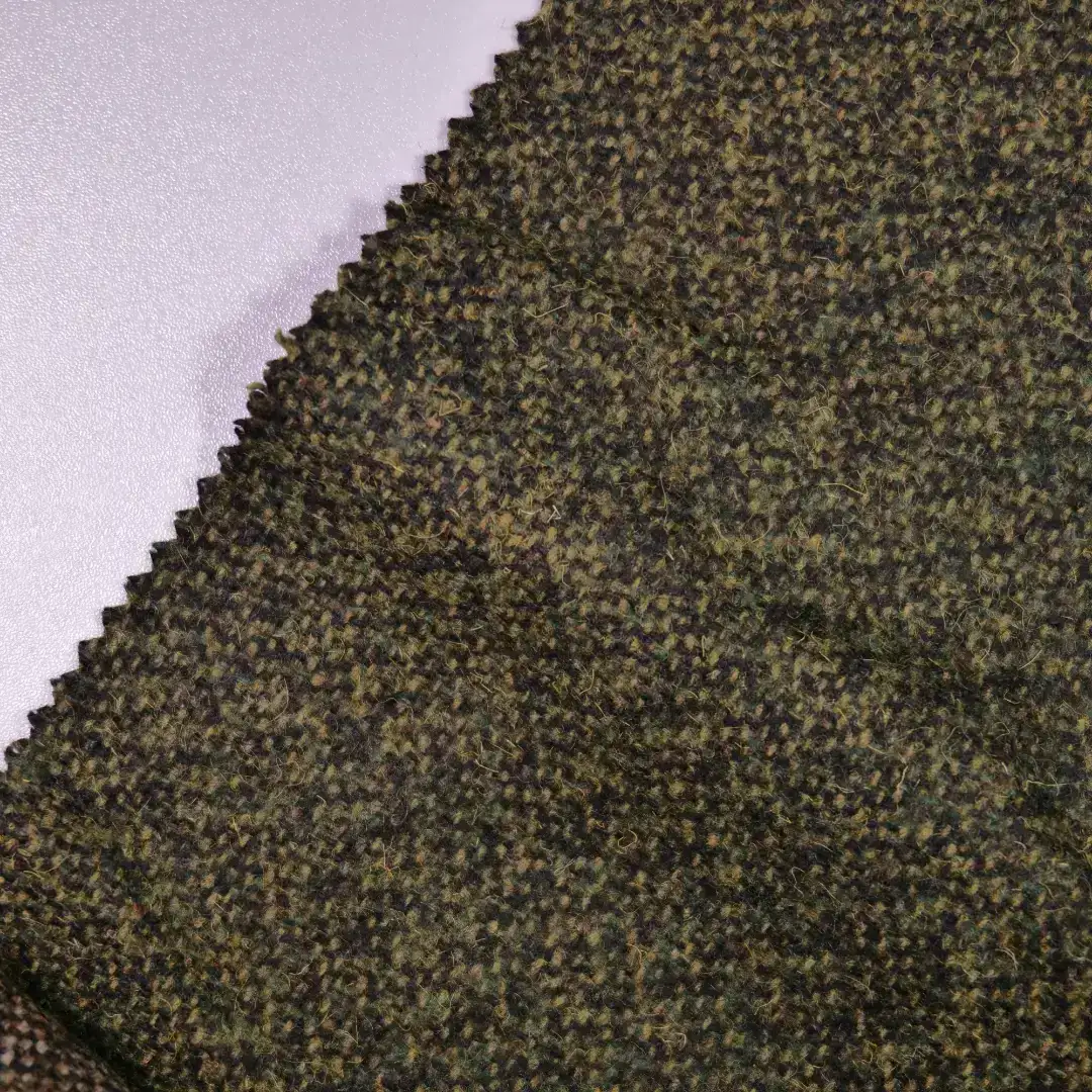 China Fabric for Overcoat Woolen Tweed Woolen Chemical Fiber Wool Army green color buy from China wholesaler bulk order at wholesale price free worldwide shipping Alibaba