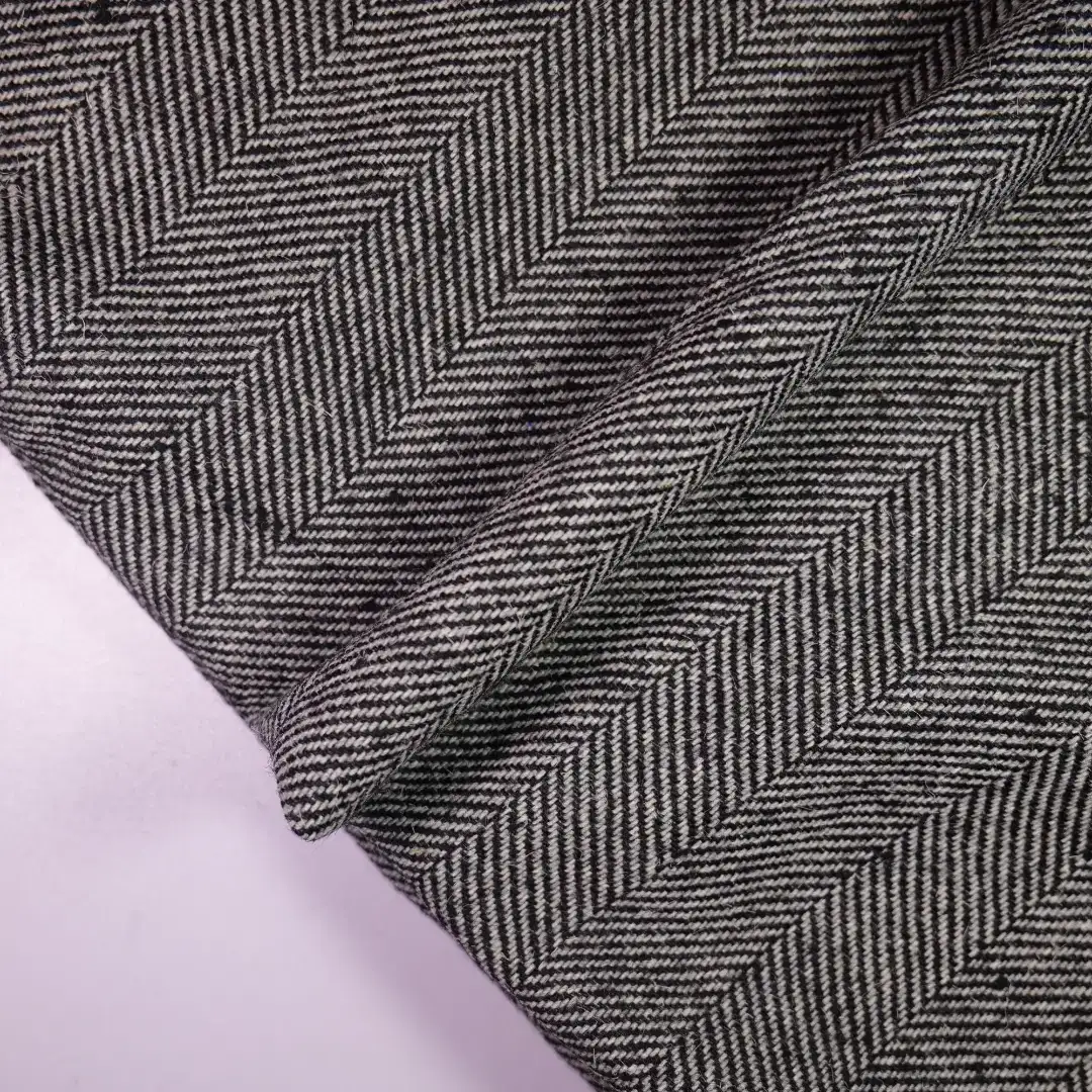 China Fabric for Blazer,Skirt ,Over Shirt,Bomber jacket Chanel-Style Fabric Woolen Wool Polyester Chemical Fiber Black color buy from China wholesaler bulk order at wholesale price free worldwide shipping Alibaba