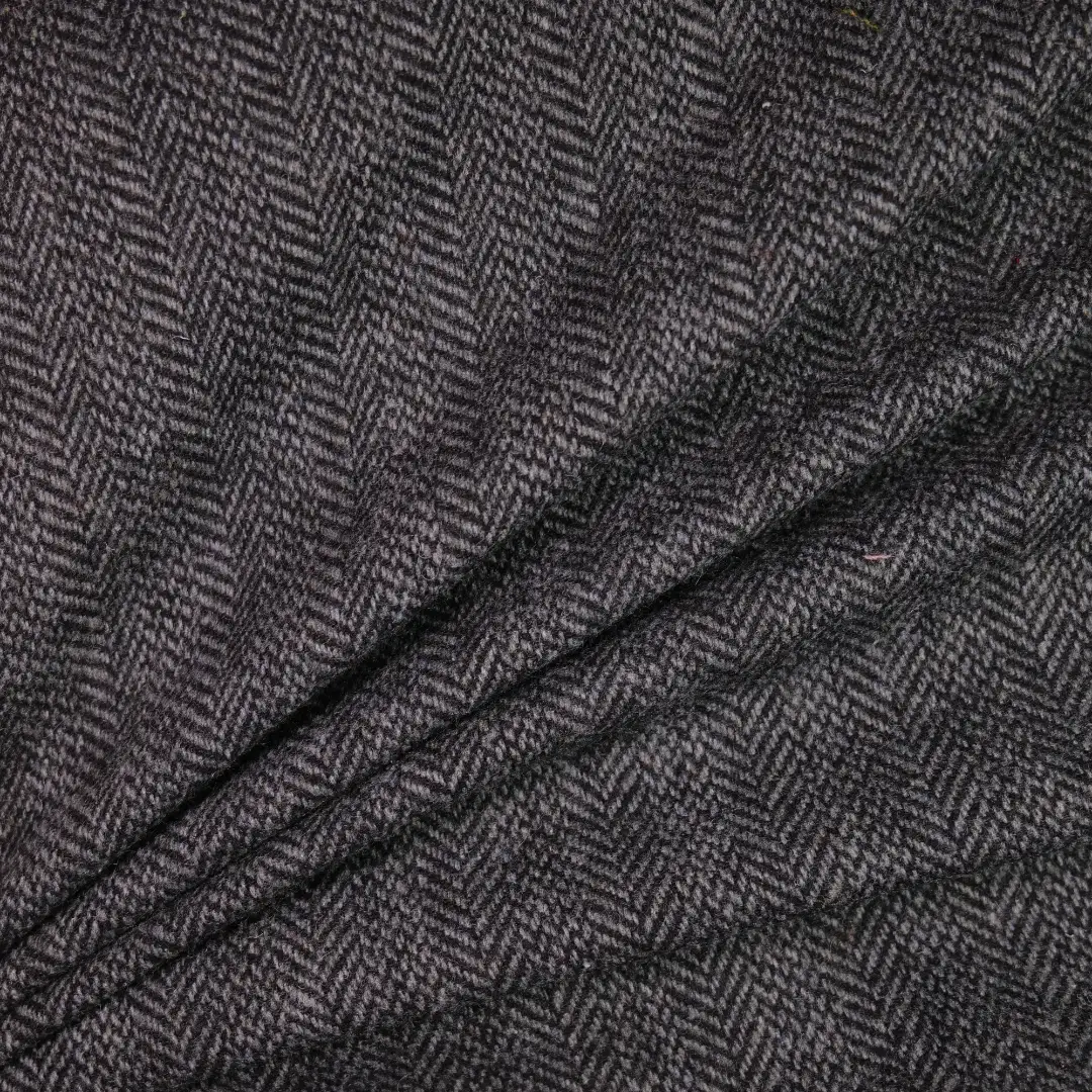 China Fabric for Suit Trouser,Jackets,Blazer,Overcoat,Suit Chanel-Style Fabric Woolen Polyester Chemical Fiber Wool DarkGrey color buy from China wholesaler bulk order at wholesale price free worldwide shipping Alibaba