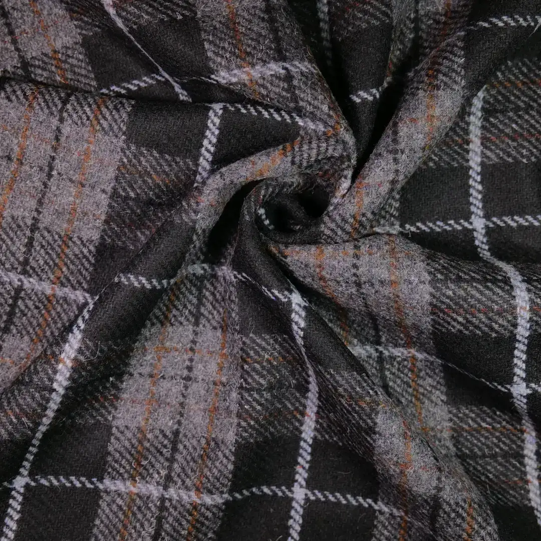 China Fabric for Jackets,Blazer,Overcoat,Suit Chanel-Style Fabric Woolen Polyester Wool Chemical Fiber Black color buy from China wholesaler bulk order at wholesale price free worldwide shipping Alibaba