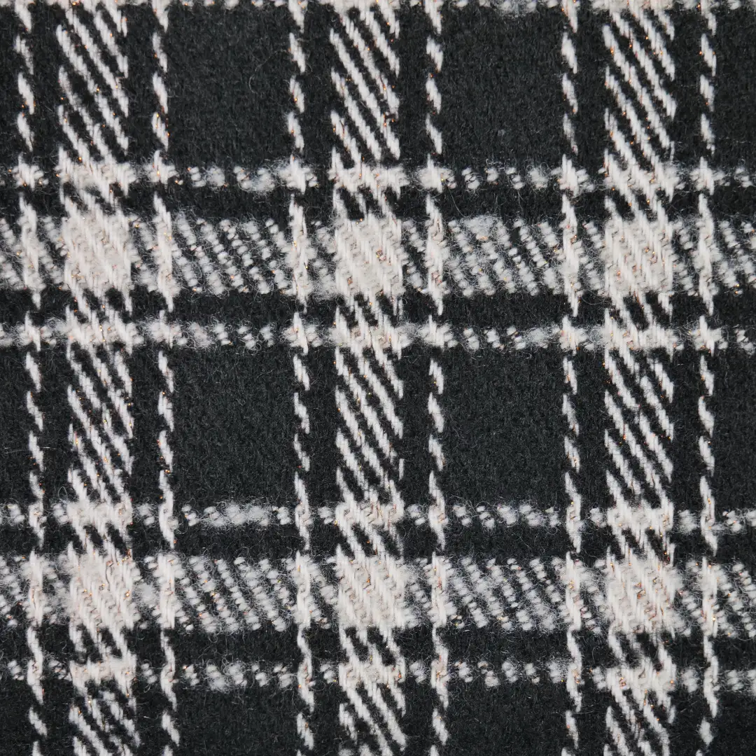 China Fabric for Jackets,Trench Coat,Overcoat,Suit,Uniform Yarn Dyed Check Synthetic Woven Fabric Polyester black color buy from China wholesaler bulk order at wholesale price free worldwide shipping Alibaba