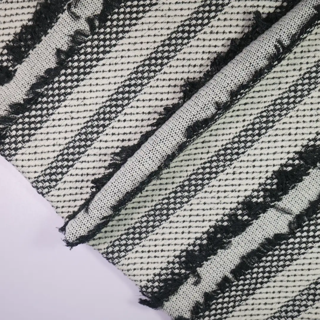 China Fabric for Skirt,Overcoat,Suit,Uniform Yarn Dyed Stripe Synthetic Woven Fabric Polyester black color buy from China wholesaler bulk order at wholesale price free worldwide shipping Alibaba