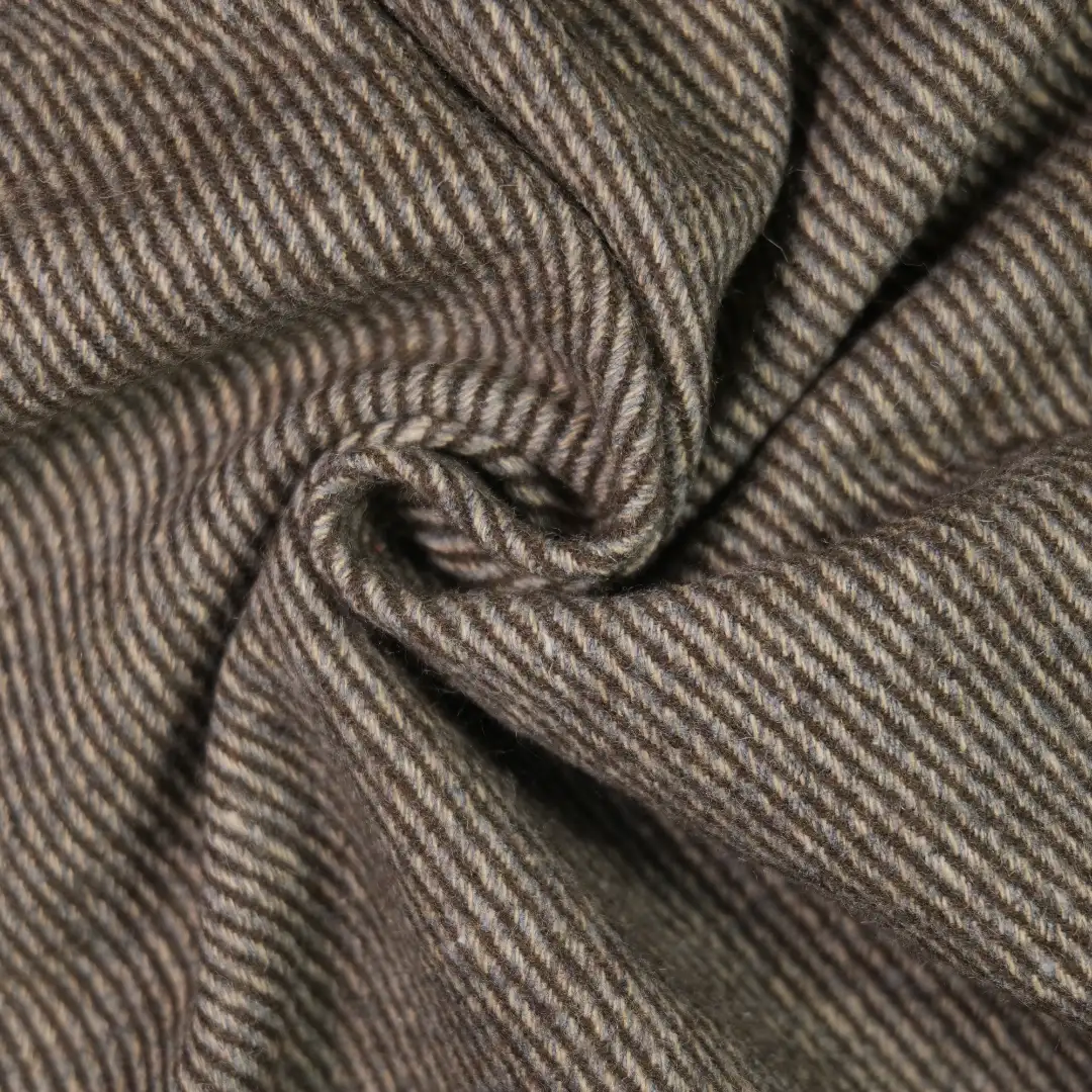 China Fabric for Pants,Denim Jacket,Overcoat Woolen Twill Woolen Wool Chemical Fiber dark coffee color buy from China wholesaler bulk order at wholesale price free worldwide shipping Alibaba