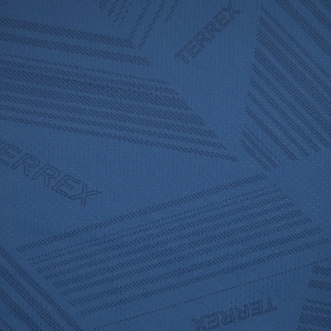 China Fabric for Yoga Clothes,Swimsuits Mesh Knit Fabric Nylon Spandex blue color buy from China wholesaler bulk order at wholesale price free worldwide shipping Alibaba