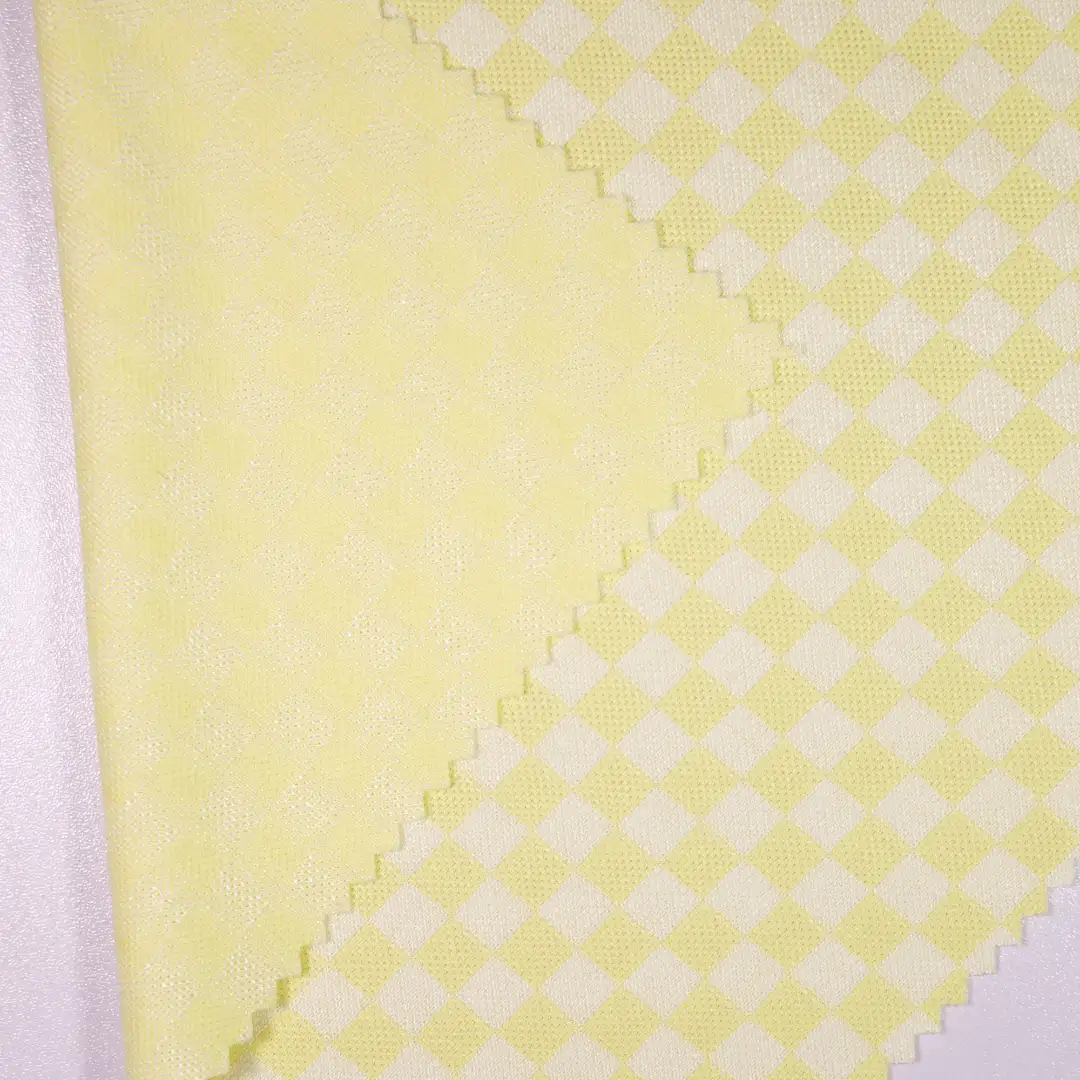 China Fabric for Blazer,Skirt Yarn-dyed fabric Knit Fabric Rayon Polyester yellow color buy from China wholesaler bulk order at wholesale price free worldwide shipping Alibaba