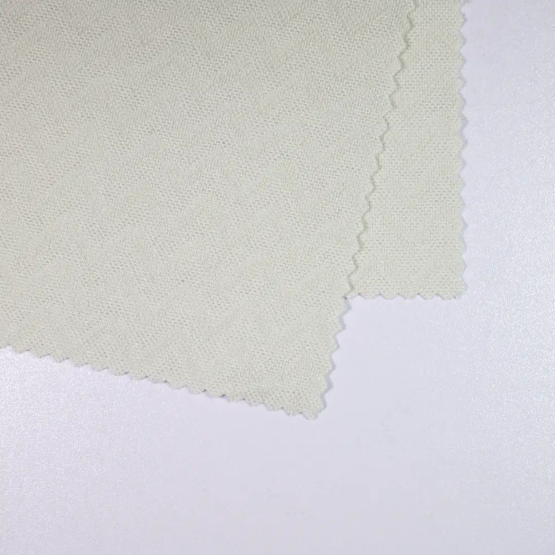 China Fabric for T-Shirt,Polo Shirt Jacquard Knit Fabric Polyester Elastane grey color buy from China wholesaler bulk order at wholesale price free worldwide shipping Alibaba