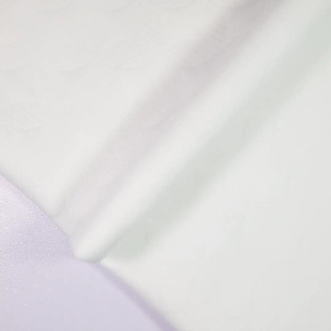 China Fabric for Jackets,Hoodie Jacquard Knit Fabric Polyester white color buy from China wholesaler bulk order at wholesale price free worldwide shipping Alibaba