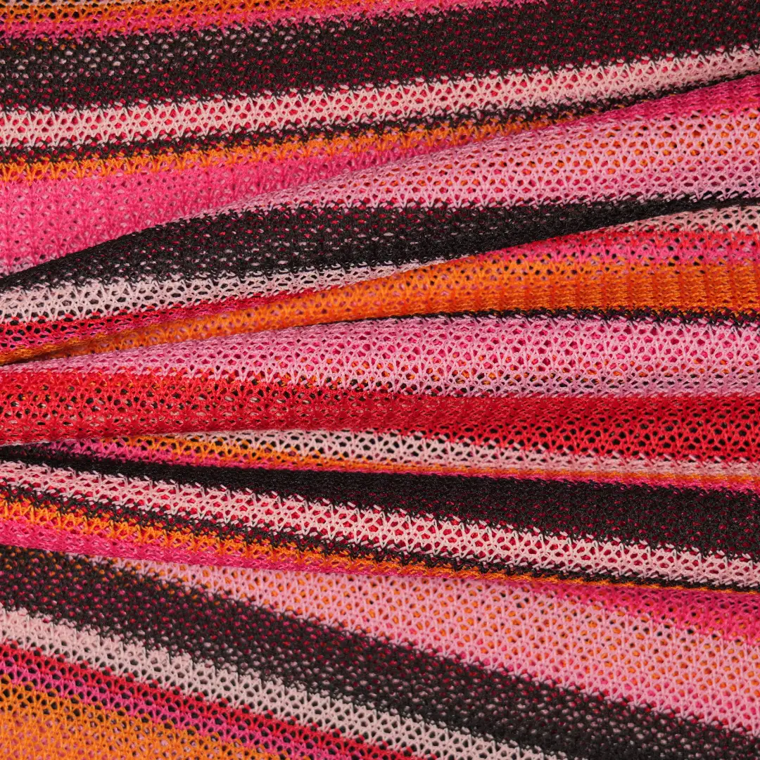 China Fabric for Shirt,T-Shirt,Strap Midi Dress,Tank Midi Dress Mesh Knit Fabric Polyester printing color buy from China wholesaler bulk order at wholesale price free worldwide shipping Alibaba