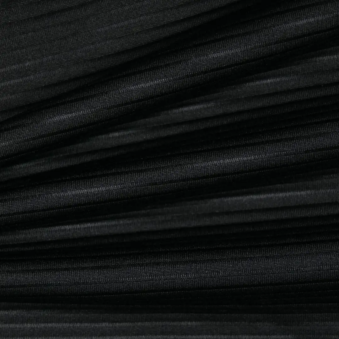 China Fabric for Jackets,Hoodie,Trench Coat Jacquard Knit Fabric Polyester Spandex black color buy from China wholesaler bulk order at wholesale price free worldwide shipping Alibaba