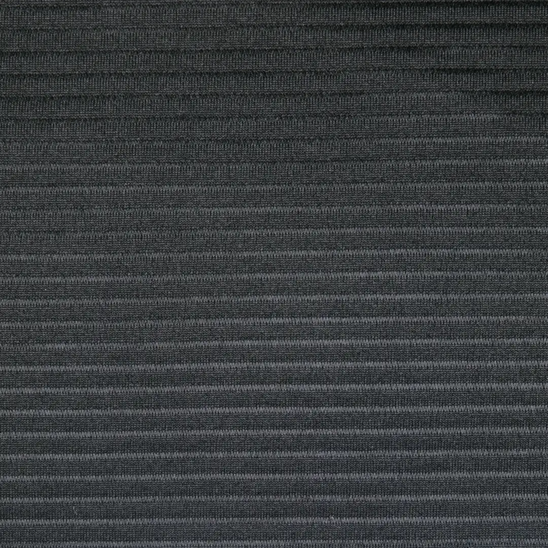 China Fabric for Jackets,Hoodie,Trench Coat Jacquard Knit Fabric Polyester Spandex black color buy from China wholesaler bulk order at wholesale price free worldwide shipping Alibaba