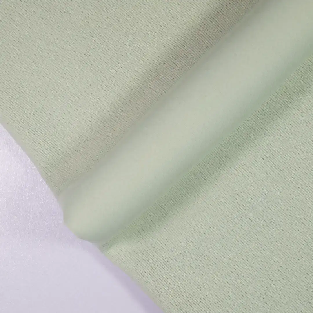 China Fabric for Jackets,Shorts,Hoodie Polar Fleece Knit Fabric Polyester Spandex pea green color buy from China wholesaler bulk order at wholesale price free worldwide shipping Alibaba