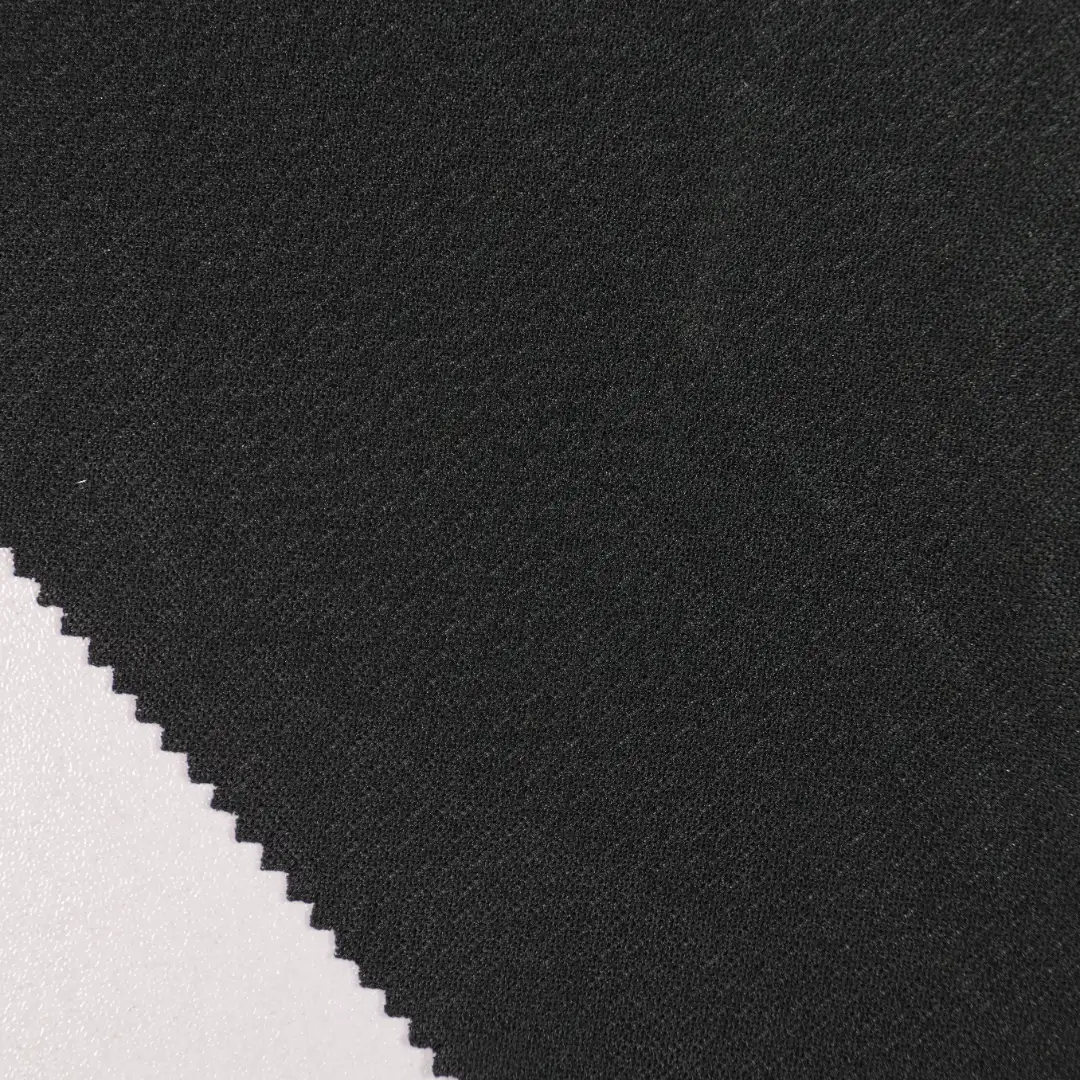 China Fabric for T-Shirt,Skirt,Backless Beach Dress Single Jersey Knit Fabric Polyester BLACK color buy from China wholesaler bulk order at wholesale price free worldwide shipping Alibaba