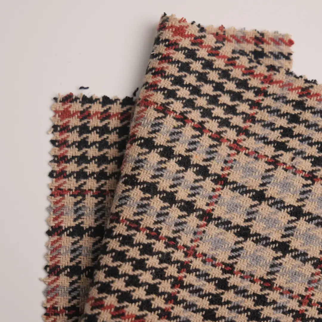 China Fabric for Overcoat Woolen Tweed Woolen Chemical Fiber yarn-dyed color buy from China wholesaler bulk order at wholesale price free worldwide shipping Alibaba