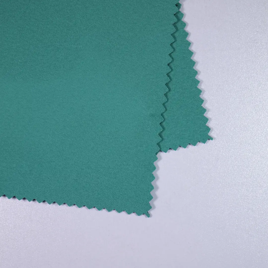 China Fabric for Trench Coat,Uniform Bonded fabric Bonded fabric Polyester Spandex green color buy from China wholesaler bulk order at wholesale price free worldwide shipping Alibaba
