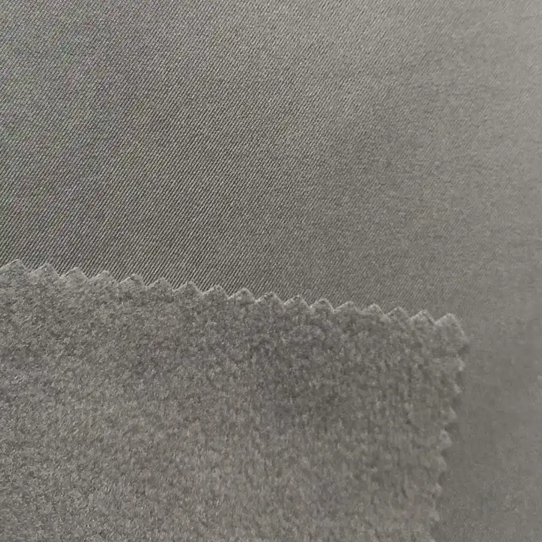 China Fabric for Jackets,Trench Coat,Padded Jacket,Ski Suits,Waist coat Composite fabric Synthetic Woven Fabric Polyester Black color buy from China wholesaler bulk order at wholesale price free worldwide shipping Alibaba