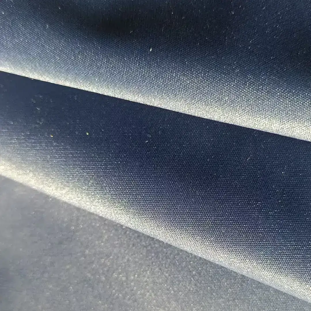 China Fabric for Denim Jacket,Suit Trouser,Jackets T400 Polyester Yarn Fabric Synthetic Woven Fabric Polyester PET navy color buy from China wholesaler bulk order at wholesale price free worldwide shipping Alibaba