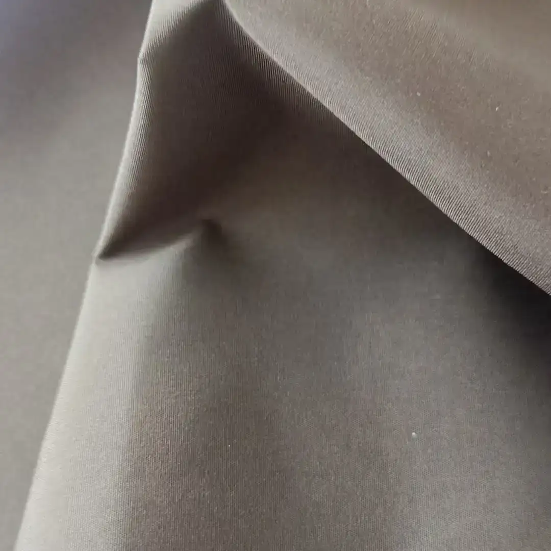 China Fabric for Jackets,Down Jacket,Padded Jacket,Waist coat Polyester Pongee Synthetic Woven Fabric Polyester olive green color buy from China wholesaler bulk order at wholesale price free worldwide shipping Alibaba