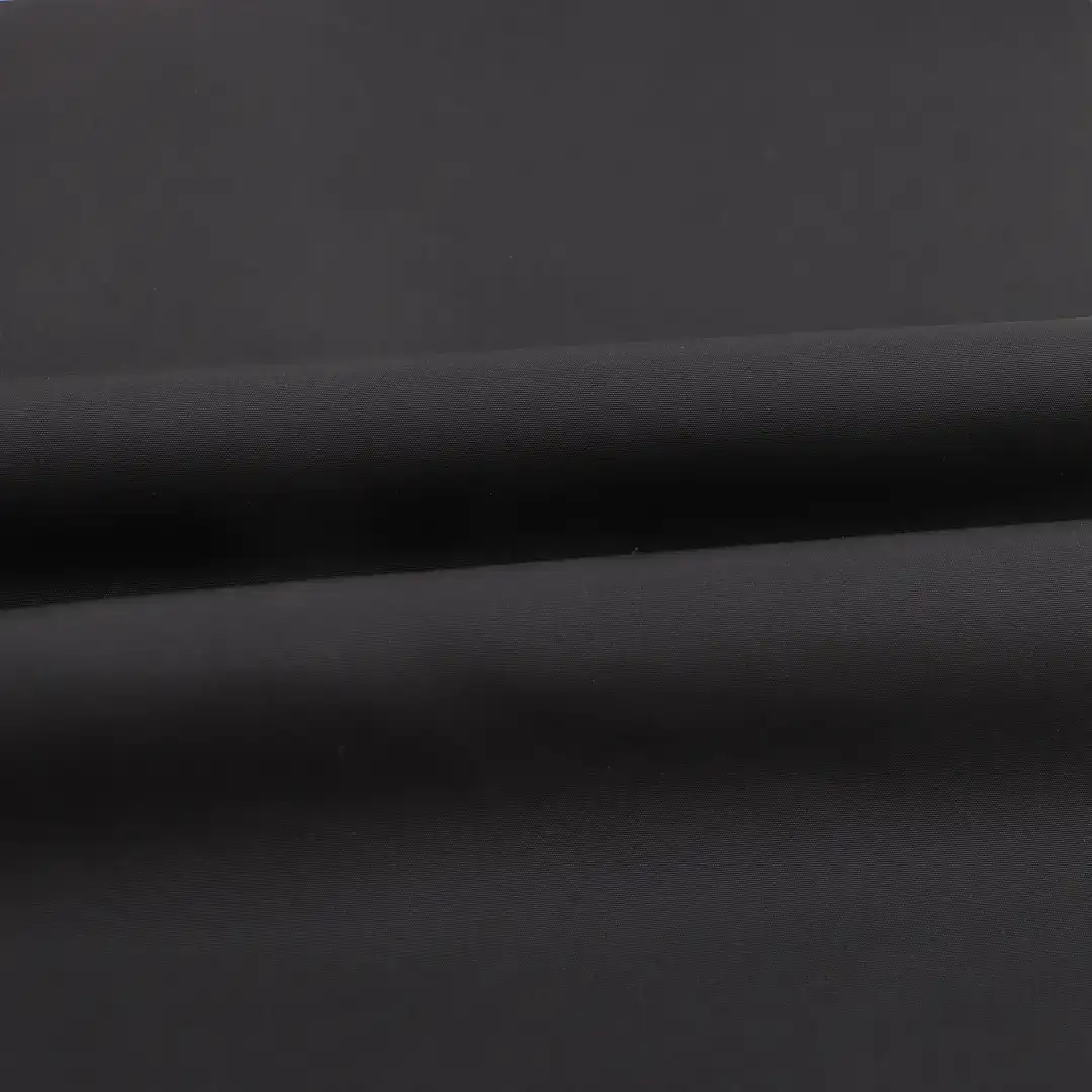 China Fabric for Down Jacket,Padded Jacket Polyester Pongee Synthetic Woven Fabric Polyester Black color buy from China wholesaler bulk order at wholesale price free worldwide shipping Alibaba