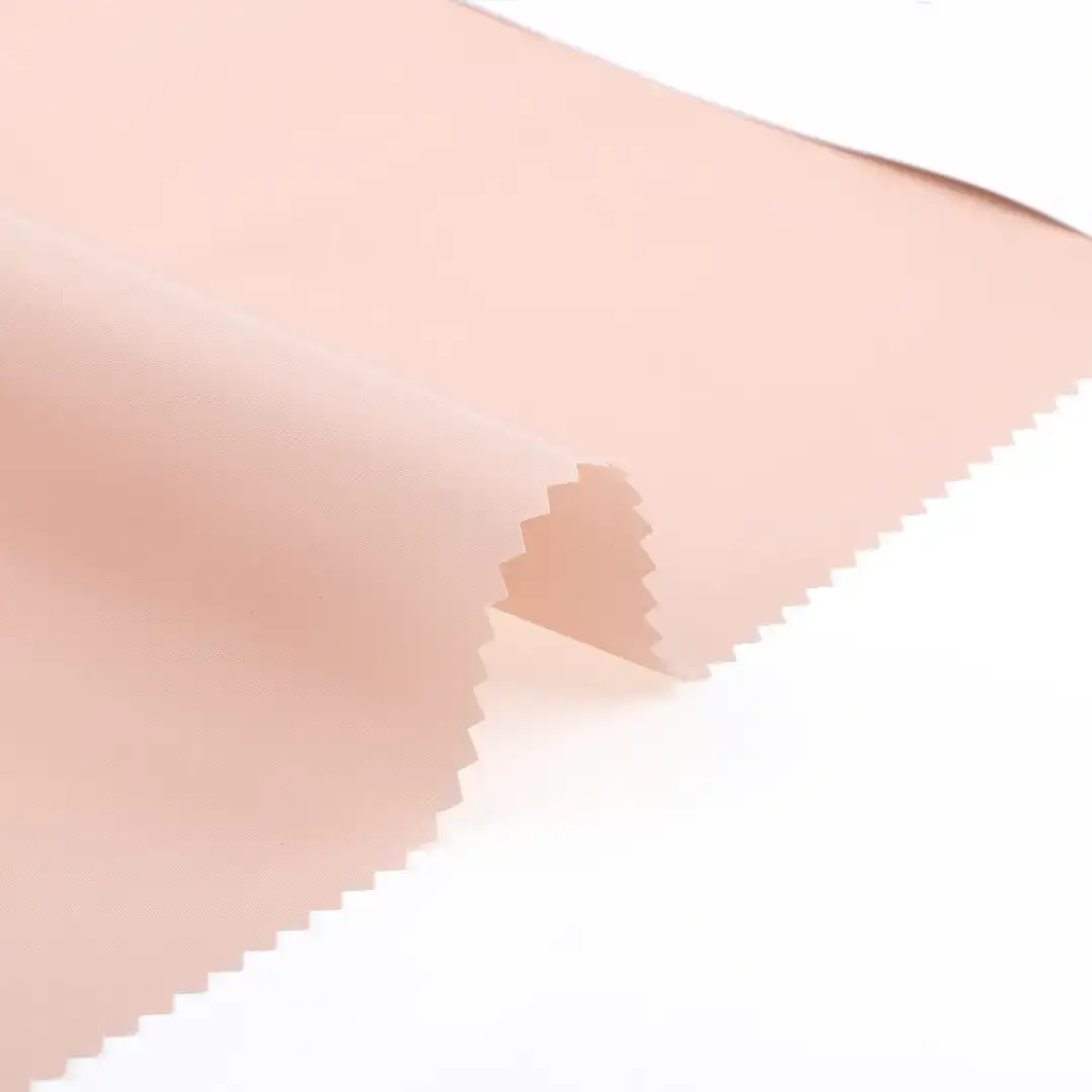 China Fabric for Jackets,Down Jacket,Padded Jacket Polyester Imitation Memory Fabric Synthetic Woven Fabric Polyester PINK color buy from China wholesaler bulk order at wholesale price free worldwide shipping Alibaba