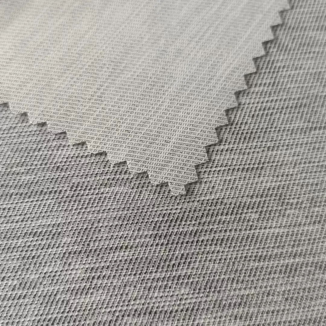China Fabric for Jackets,Down Jacket,Padded Jacket Polyester Cationic Woven Fabric Synthetic Woven Fabric Polyester heather grey color buy from China wholesaler bulk order at wholesale price free worldwide shipping Alibaba