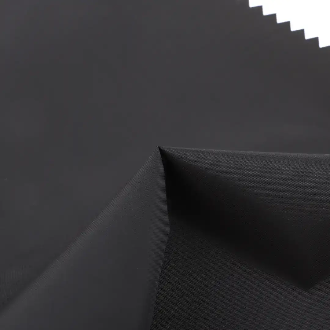 China Fabric for Jackets,Down Jacket,Padded Jacket Polyester Taffeta Synthetic Woven Fabric Polyester Black color buy from China wholesaler bulk order at wholesale price free worldwide shipping Alibaba