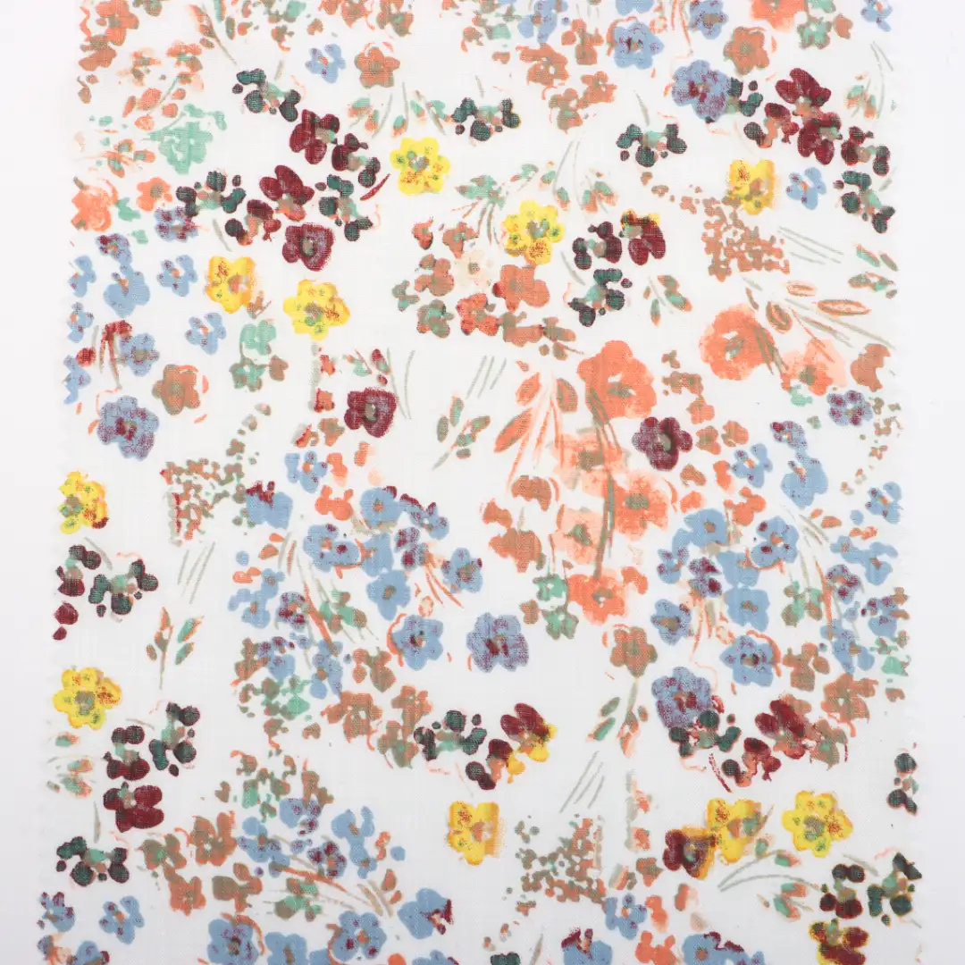 China Fabric for Blouse,Crop Top Cotton/Rayon Plain Woven Blended Fabric Cotton Rayon printing color buy from China wholesaler bulk order at wholesale price free worldwide shipping Alibaba