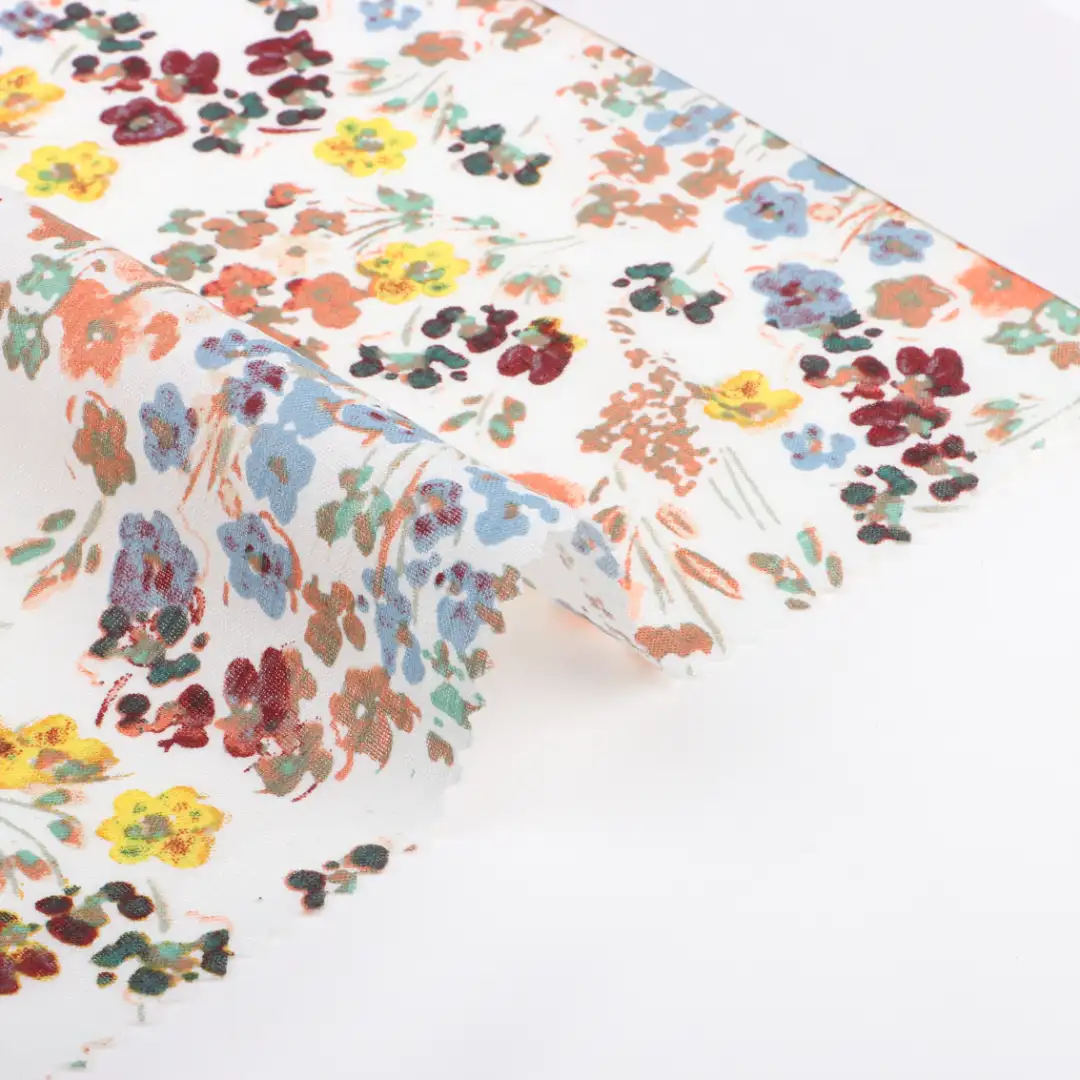 China Fabric for Blouse,Crop Top Cotton/Rayon Plain Woven Blended Fabric Cotton Rayon printing color buy from China wholesaler bulk order at wholesale price free worldwide shipping Alibaba