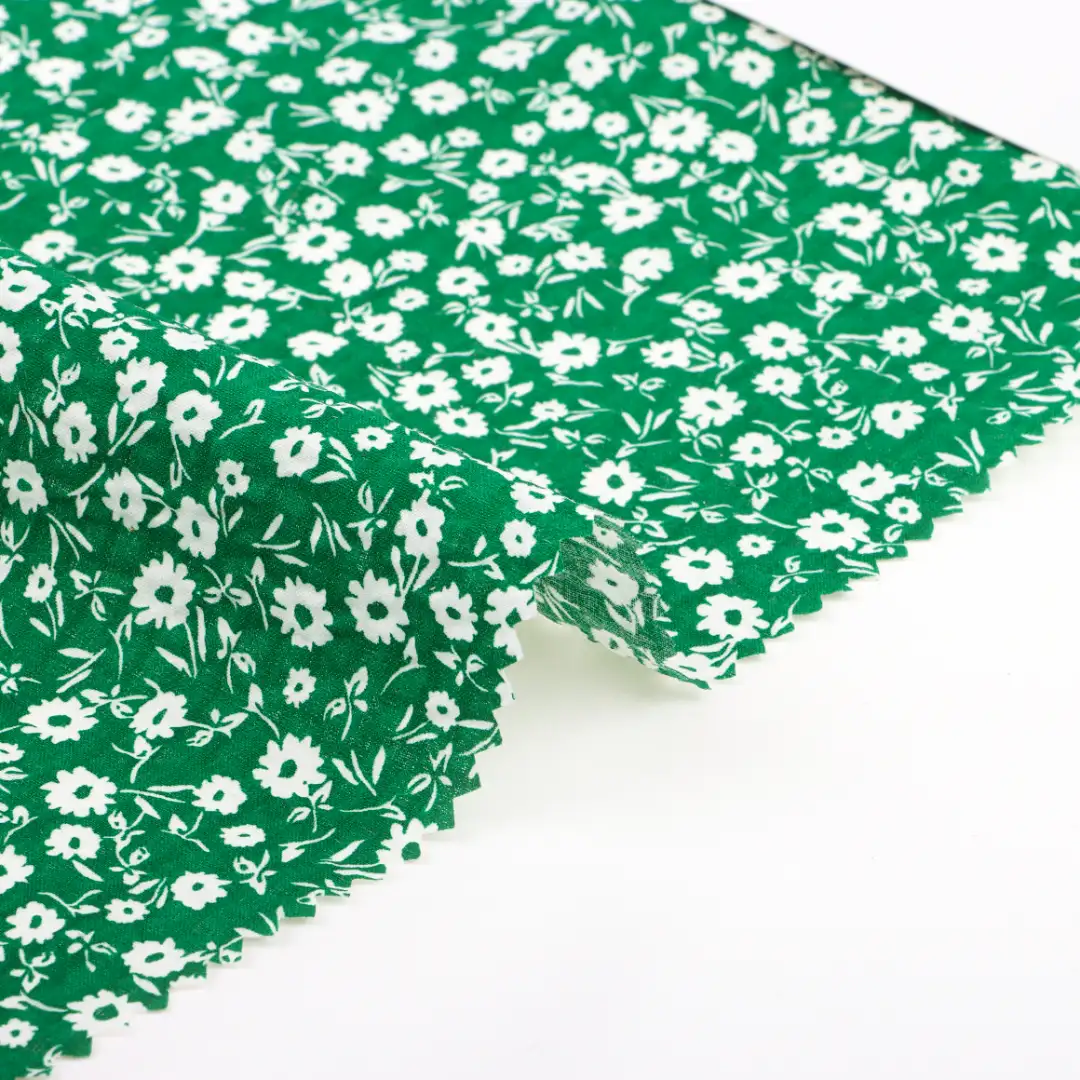 China Fabric for Blouse,Crop Top,Skirt,Dresses (Cardigan Open) ,Skirt  Crepe Natural Woven Fabric Cotton printing color buy from China wholesaler bulk order at wholesale price free worldwide shipping Alibaba