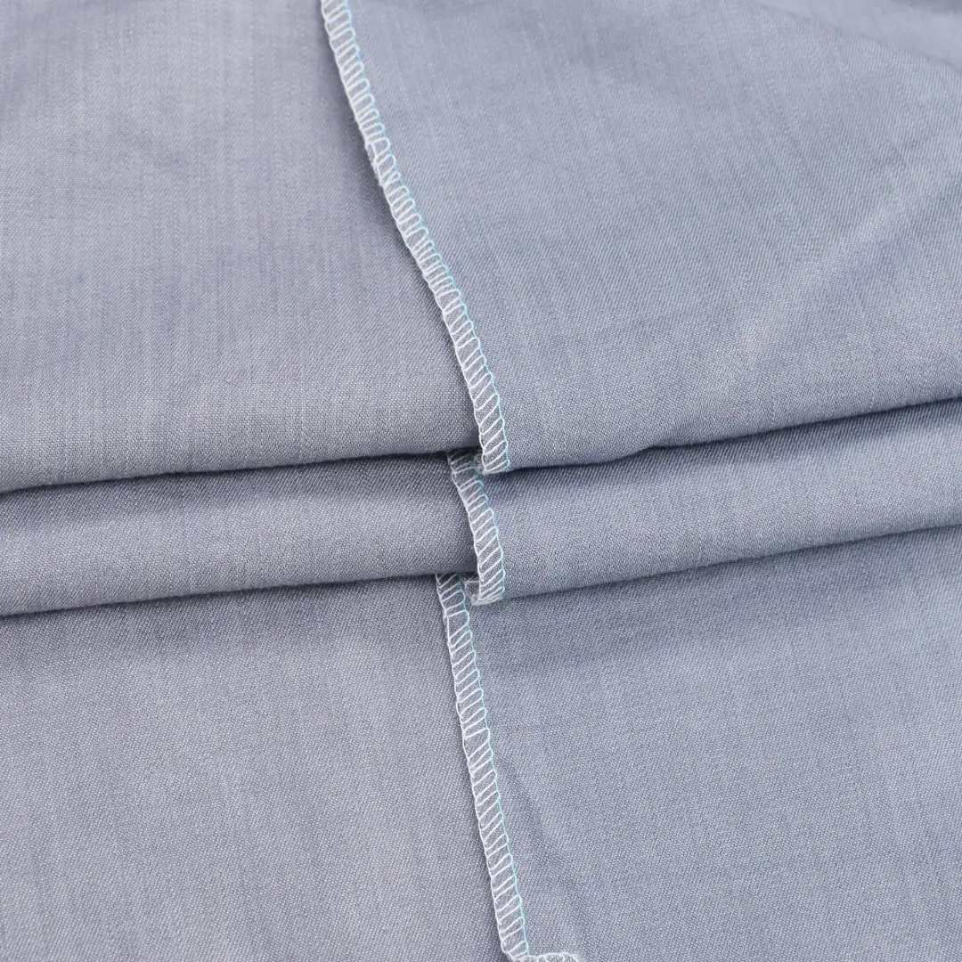 China Fabric for Shirt,Crop Top Tencel/Cotton Denim Denim Cotton Lyocell GREY color buy from China wholesaler bulk order at wholesale price free worldwide shipping Alibaba