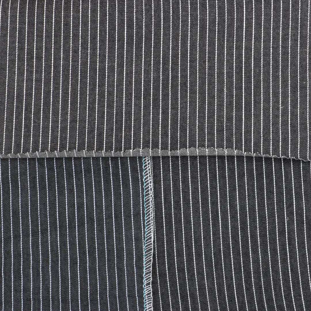China Fabric for Shirt,Blouse Tencel/Cotton Denim Denim Cotton Lyocell STRIPE color buy from China wholesaler bulk order at wholesale price free worldwide shipping Alibaba