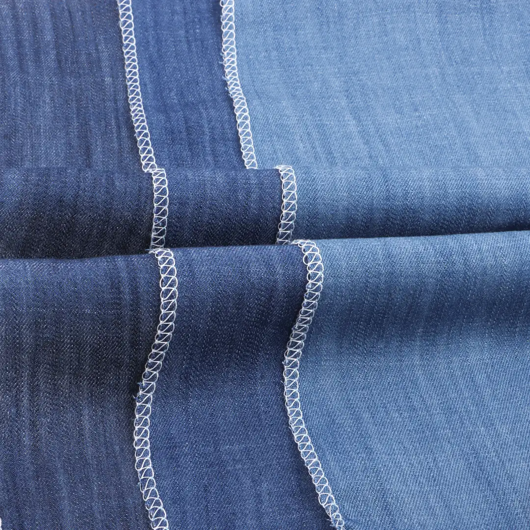 China Fabric for Shirt,Blouse,Skirt Tencel Denim Denim Lyocell indigo color buy from China wholesaler bulk order at wholesale price free worldwide shipping Alibaba
