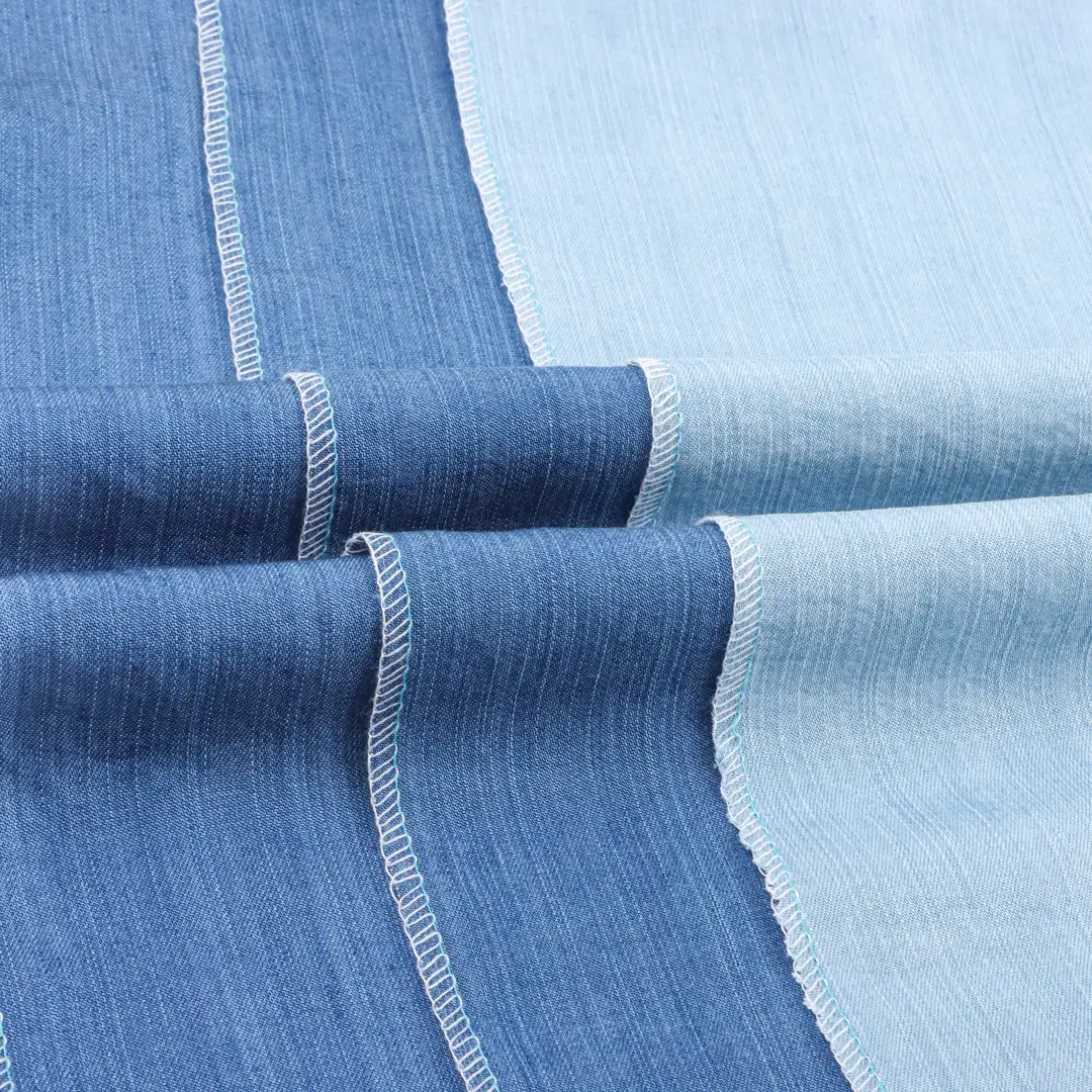China Fabric for Shirt,Blouse,Skirt Tencel Denim Denim Lyocell indigo color buy from China wholesaler bulk order at wholesale price free worldwide shipping Alibaba