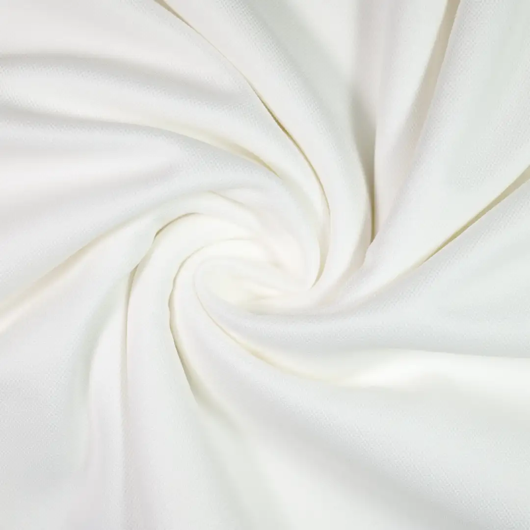 China Fabric for Polo Shirt,Crop Top,Shorts,Jogger,Tracksuits Pique Knit Fabric Poly Lactic Acid（PLA) Polyester Spandex White color buy from China wholesaler bulk order at wholesale price free worldwide shipping Alibaba