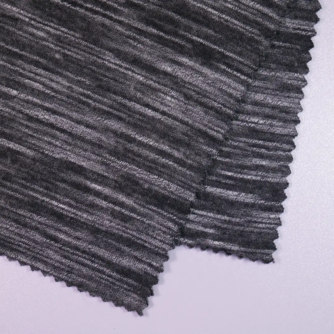 China Fabric for Open Cardigan ,Hoodie   Single Jersey Knit Fabric Polyester Rayon grey color buy from China wholesaler bulk order at wholesale price free worldwide shipping Alibaba