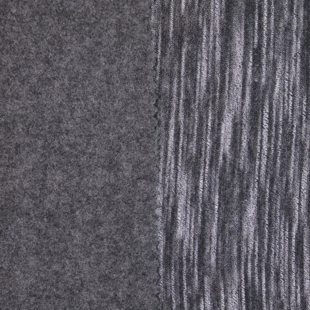 China Fabric for Open Cardigan ,Hoodie   Single Jersey Knit Fabric Polyester Rayon grey color buy from China wholesaler bulk order at wholesale price free worldwide shipping Alibaba