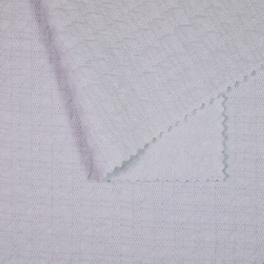 China Fabric for Blouse,T-shirt ,Polo T-shirt  Jacquard Knit Fabric Polyester Spandex grey color buy from China wholesaler bulk order at wholesale price free worldwide shipping Alibaba