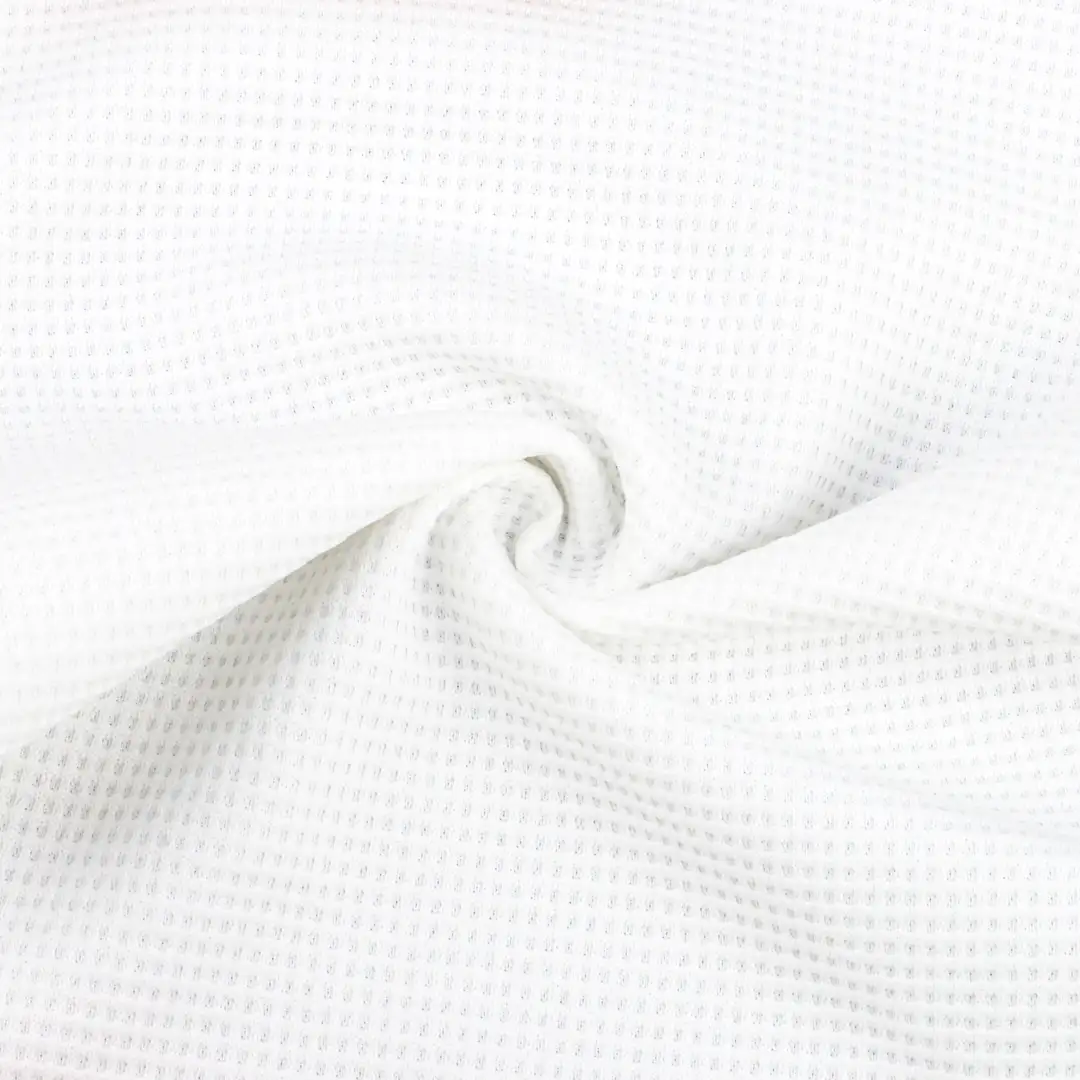 China Fabric for Polo Shirt,Crop Top,Hoodie,T-shirt  Jacquard Knit Fabric Polyester white color buy from China wholesaler bulk order at wholesale price free worldwide shipping Alibaba