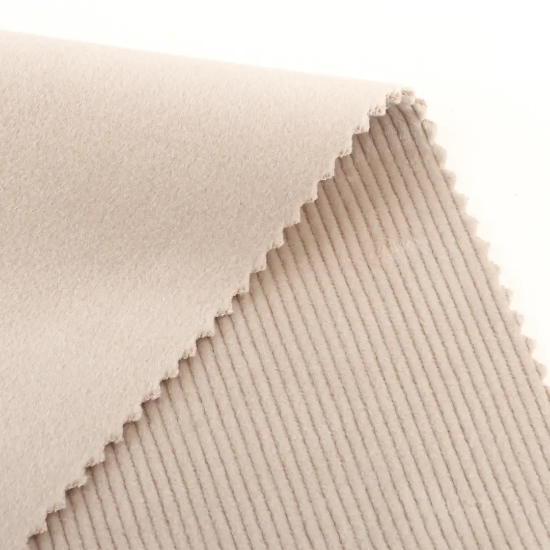 China Fabric for Pajamas Super Soft Velour Knit Fabric Polyester Spandex khaki color buy from China wholesaler bulk order at wholesale price free worldwide shipping Alibaba