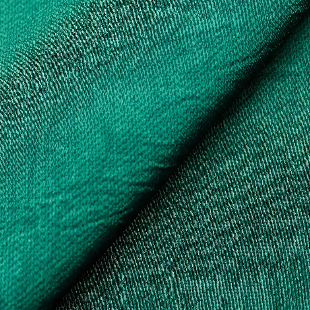 China Fabric for Shirt Long Sleeve Button ,Over Shirt Twill Synthetic Woven Fabric Polyester Dark green color buy from China wholesaler bulk order at wholesale price free worldwide shipping Alibaba