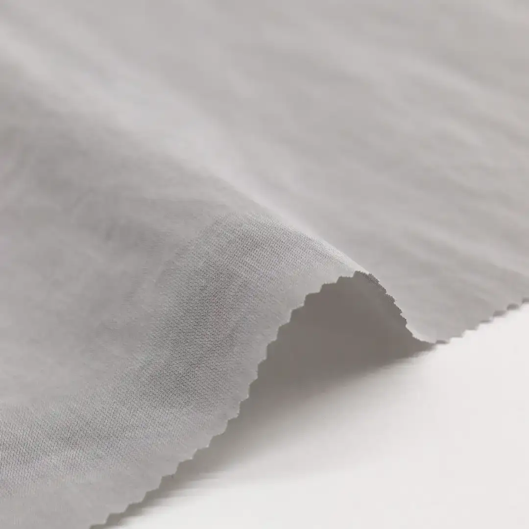 China Fabric for Over Shirt Nylon Crepe Synthetic Woven Fabric Nylon grey color buy from China wholesaler bulk order at wholesale price free worldwide shipping Alibaba