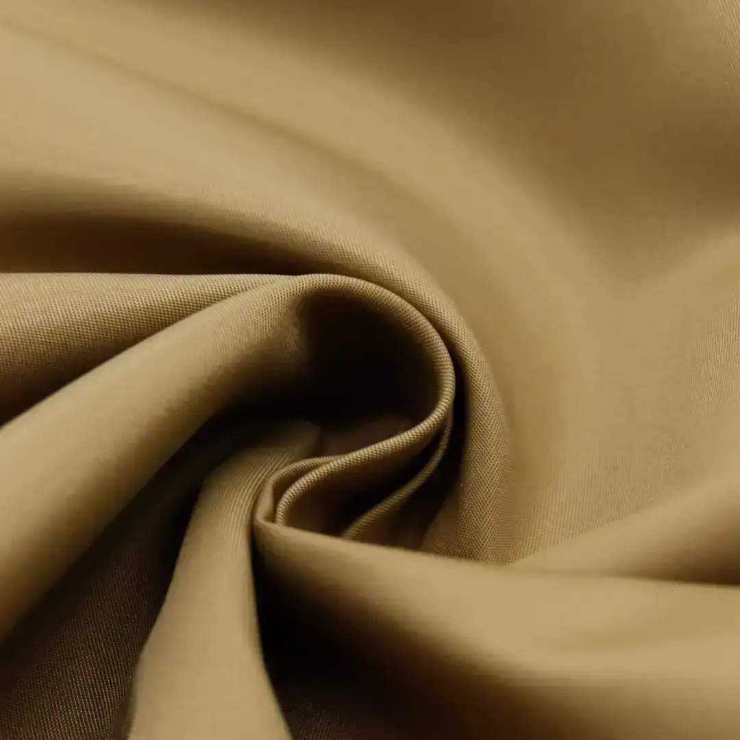 China Fabric for Shirt,Jackets,Blouse,Skirt,Shirt Long Sleeve Button  Cotton Twill Natural Woven Fabric Nylon brown color buy from China wholesaler bulk order at wholesale price free worldwide shipping Alibaba